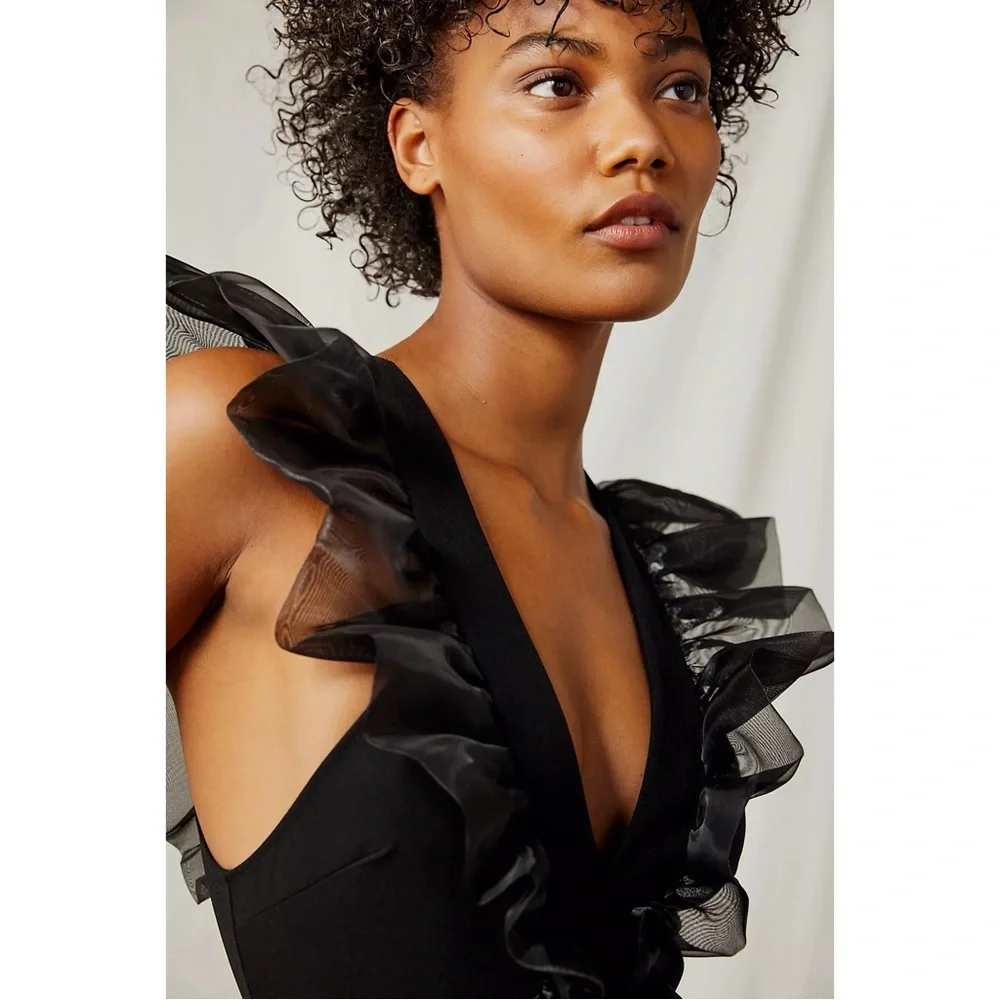 Free People Paper Planes Bodysuit / Black NWT M, L, XL - Picture 8 of 14